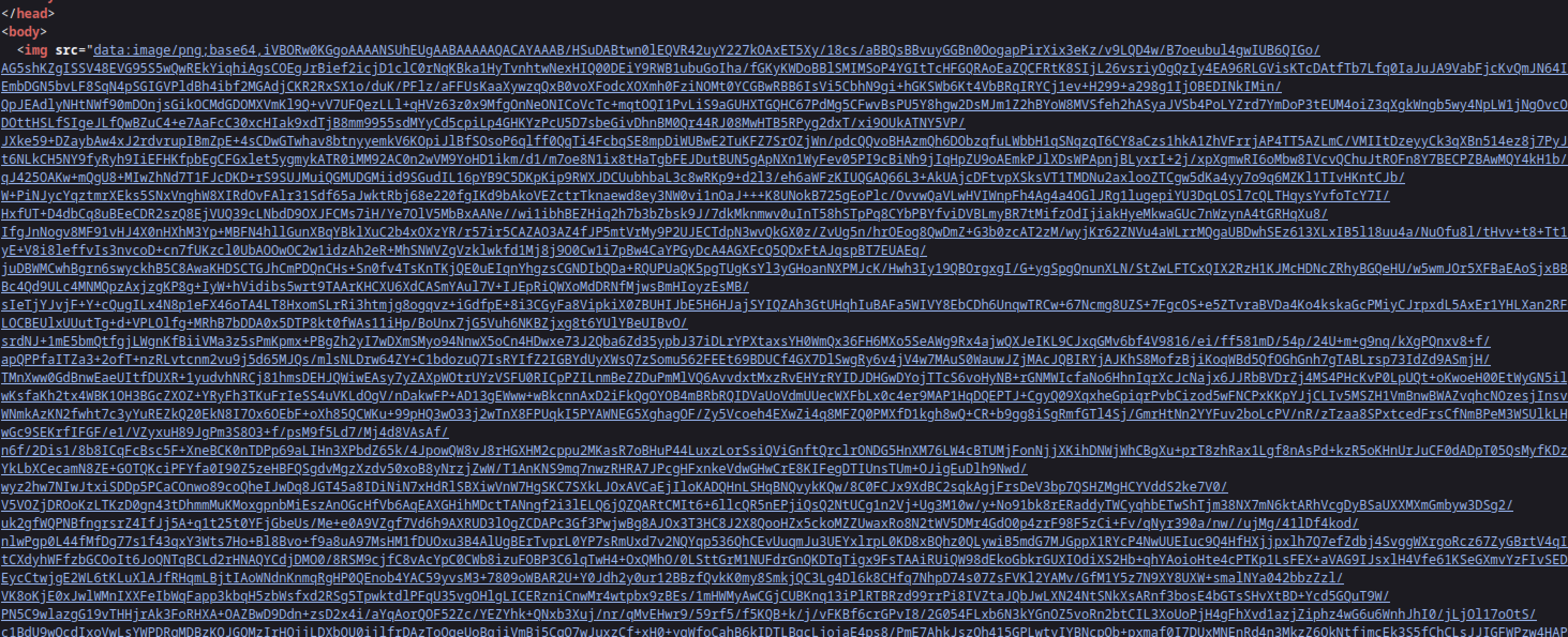 Main page source